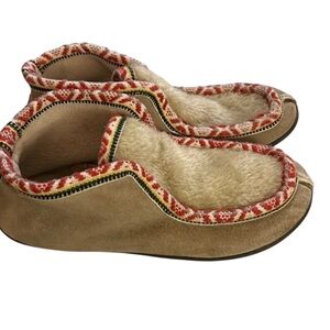 Woolrich Slippers-Faux Fur and Suede